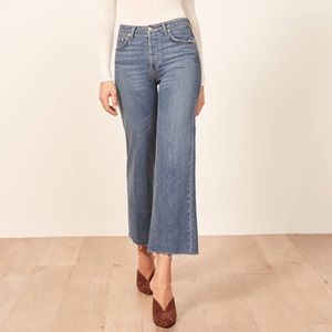 Reformation high waist ankle boot jeans sz 27 (f46